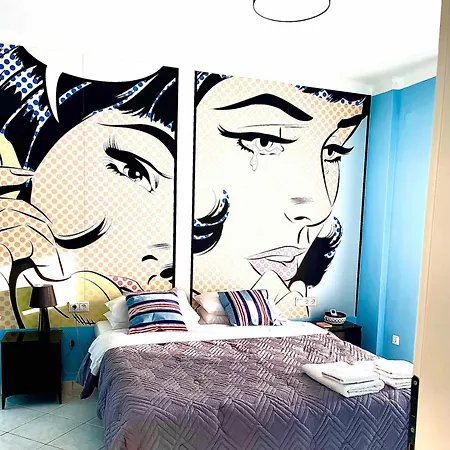 公寓 The Muse Flat In Just A Few Steps Away From Museums And Helexpo *